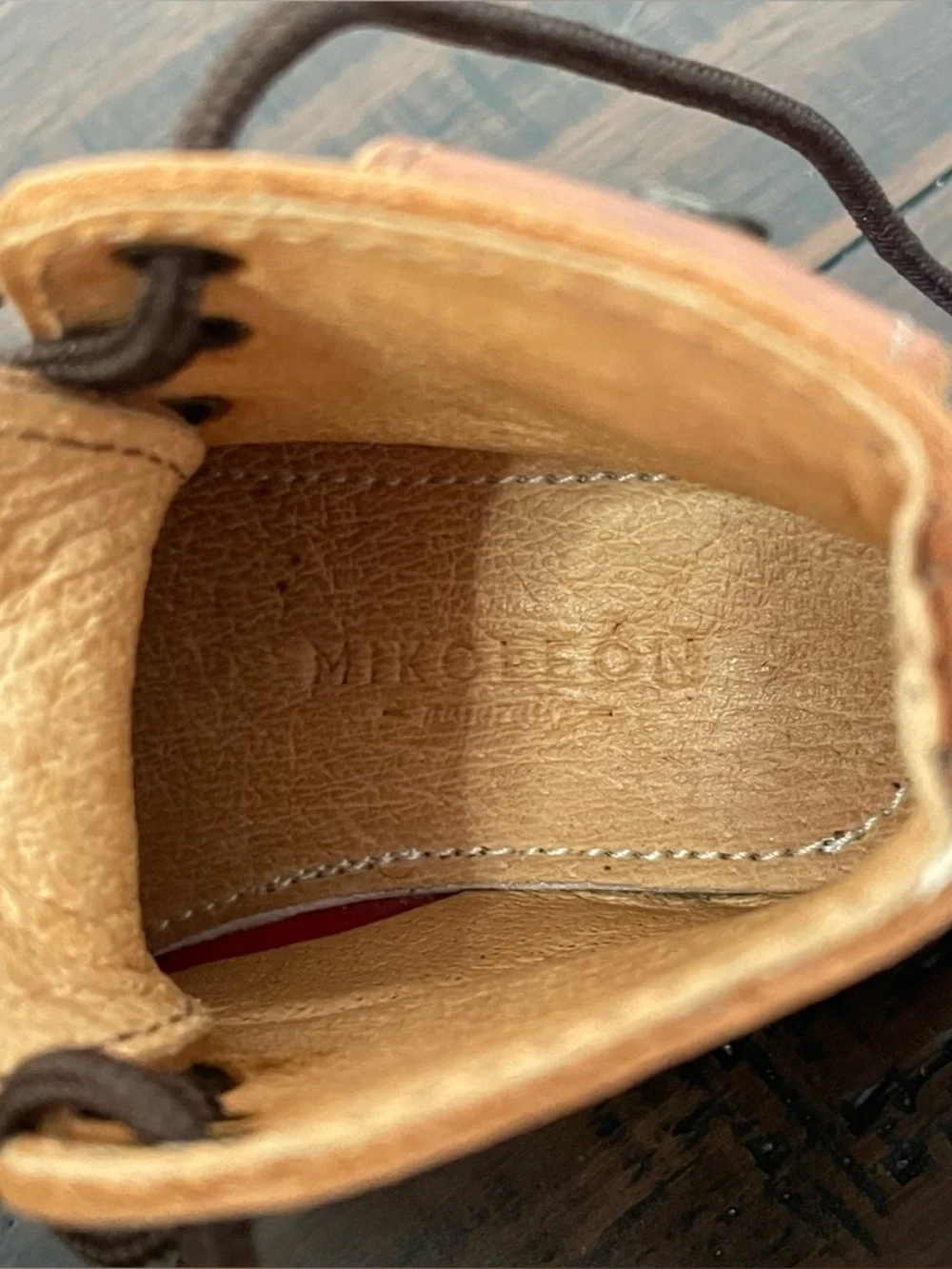 Mikoleon Heirloom Classic Brown Boots EU Size 20 | Toddler 4.5-5